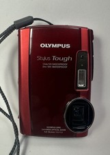 Olympus Stylus Tough 3000 Waterproof Digital Camera POWER ON - As Is FOR PARTS