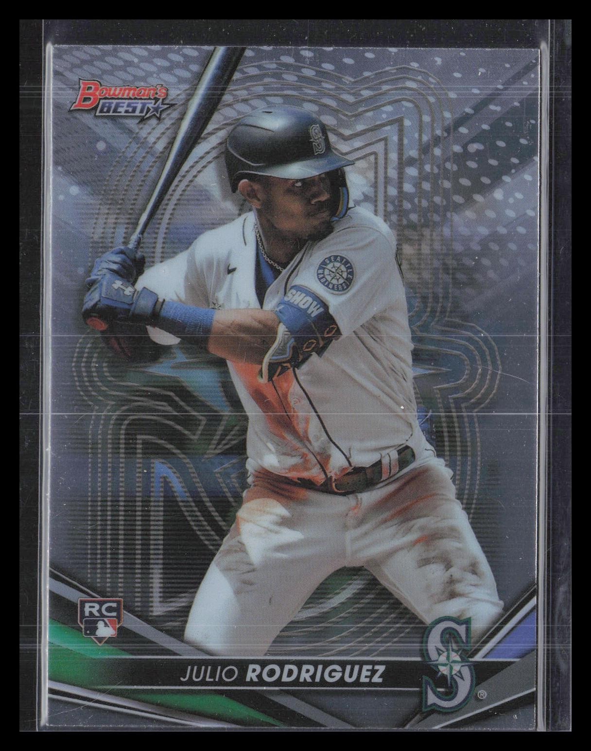 Julio Rodriguez 2022 Bowman's Best #23 RC Seattle Mariners