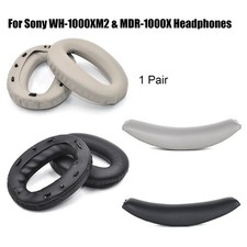 Replacement Ear Pads Cushion /Headband For Sony WH-1000XM2  MDR-1000X Headphone