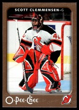 2006-07 O-Pee-Chee Scott Clemmensen New Jersey Devils #302