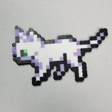 Light Purple Cat Walking Zelda Minish Cap Perler Bead Pixel Art