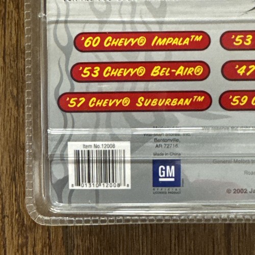 Road Rats Die Cast 1959 Chevy El Camino New & Sealed - Picture 10 of 14