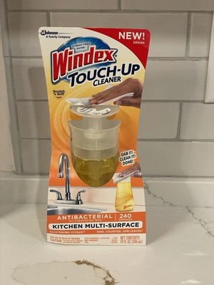 Windex Touch-Up Cleaner Citrus Antibacterial Kitchen Disinfectant 10 fl oz