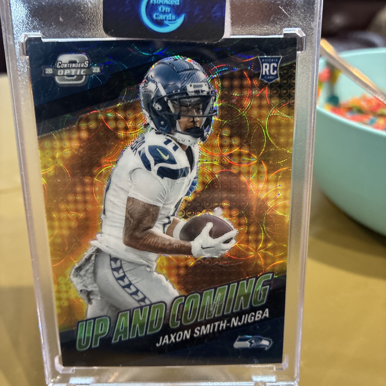 2023 Contenders Optic Jaxon Smith-Njigba Rookie Up And Coming Black Scope /25