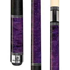Players C-965 Pool Cue – Royal Purple Maple, Irish Linen Wrap, Classic 18–21 oz