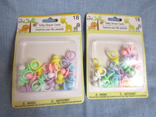 BABY SHOWER FAVORS LOT OF 36 ASSORTED COLORS BABY PACIFIERS