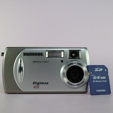 Samsung Digital Camera Digimax 401 4.0MP Silver Tested