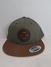 DC Shoes Snapback Hat Mens OS Green & Brown A...