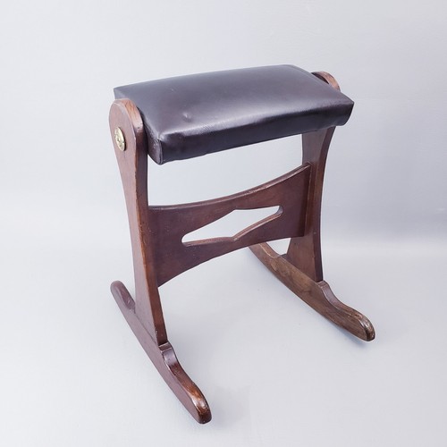 Vintage 1940's Gout Rocker Foot Stool