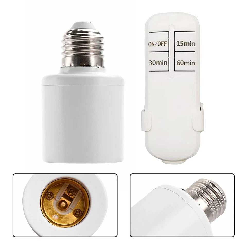 Easily Timed Lighting Solutions with Smart E27 Remote Controlled Socket - Image 4 of 4