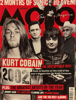 MOJO Music Magazine Jan 2003 No. 110 2002 review Nirvana Jeff Buckley DeepPurple