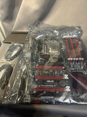 ASUS Rampage III Extreme ATX LGA1366 DDR3 6 Slots Multi-GPU Gaming NWB