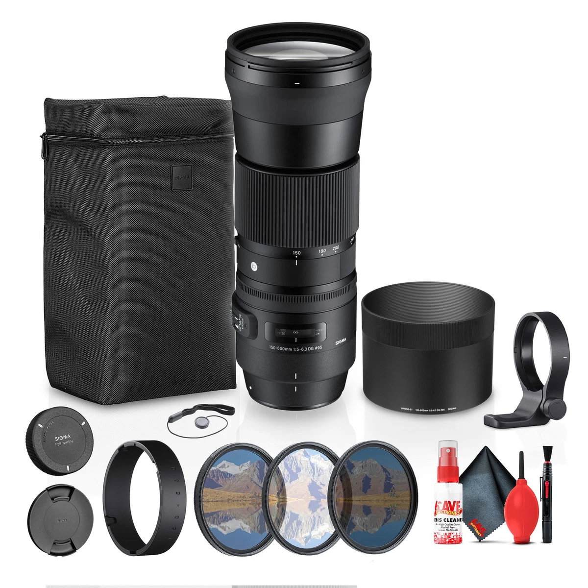 Sigma Nikon F Camera Lenses 150-600mm Focal for sale | eBay