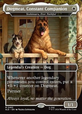 Dogmeat, Constant Companion [Yoshimaru, Ever Faithful] Secret Lairs: Fallout MTG
