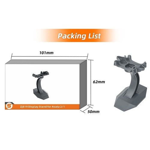 Support d'affichage de bureau gris pratique pour DJI Avata 21 stockage pratique - Photo 14 sur 20