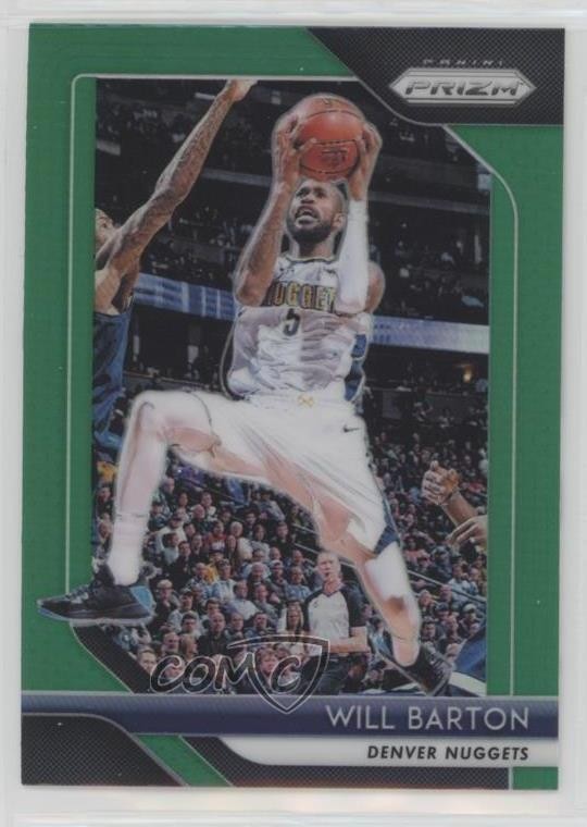 2018-19 Panini Prizm Green Prizm Will Barton #102 6yn