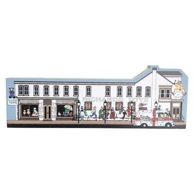 Richards Toy Corner 1998 Hometowne Collectibles Wood Plaque Reading Pa