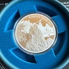 2022 1 oz Proof South Korean Tiger Silver Medal - Only 300 Ever Minted! #116/300