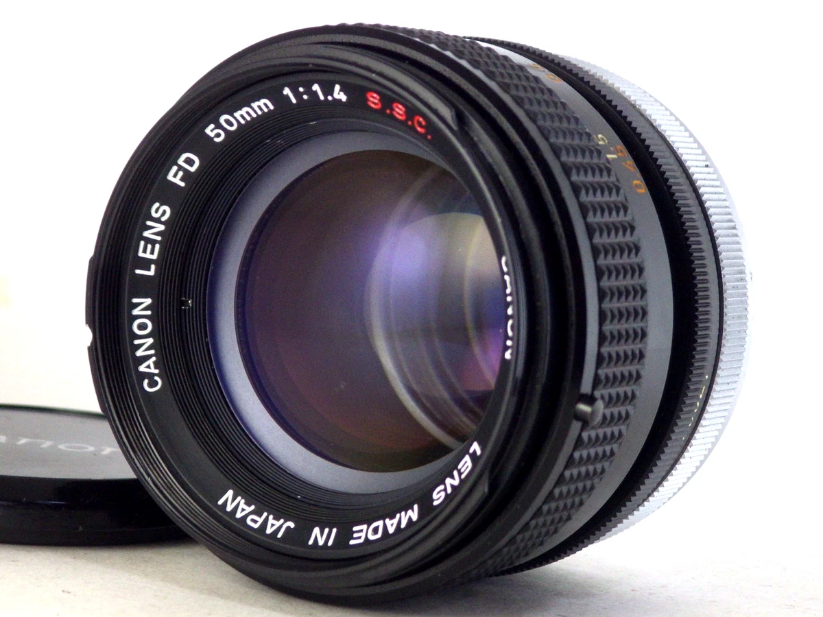 Preços baixos em Lentes de câmera Canon FD 50mm f/1.4 | eBay