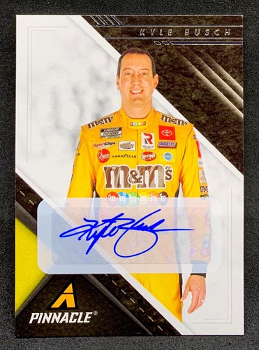 Kyle Busch [Autograph] #4 2021 Panini Chronicles NASCAR Pinnacle card