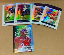2005 Topps Chrome Rc's, Inserts, Refractors, 17 Card Lot Adam Vinatieri Ref. +++