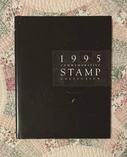 1995 Commemorative Stamp Collection By: USPS ~ Vintage Book