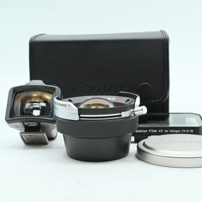 Objectif Contax Carl Zeiss Hologon T* 16mm f/8 G1 G2 Finder [Near Mint] - Photo 1/4