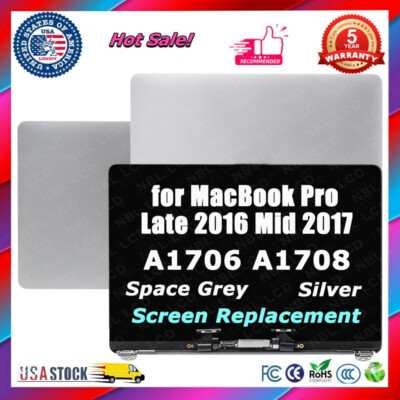 A+ For Apple MacBook Pro A1708 2016-2017 LCD Screen Display Assembly EMC 2978