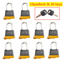 10 padlocks  20 Old Style 5P8500 Keys for CAT heavy Equipment 246-2641 7X7700