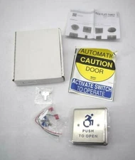 Norton 9882719 3 Assa Abloy Automatic Door Closer Stainless Steel Push Plate