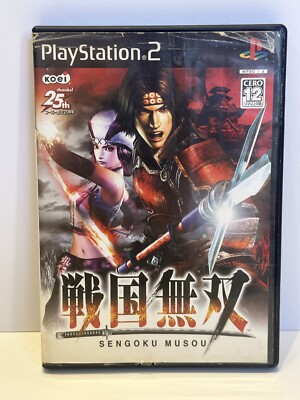 Sengoku Musou Samurai Warriors Sony PlayStation 2 PS2 Japanese CIB
