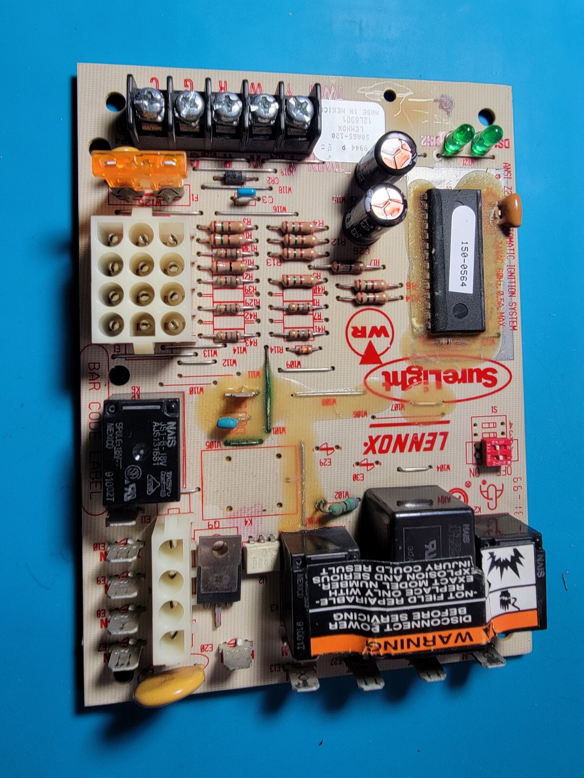 50a65120 / 56L8401 Lennox HVAC Control Board eBay