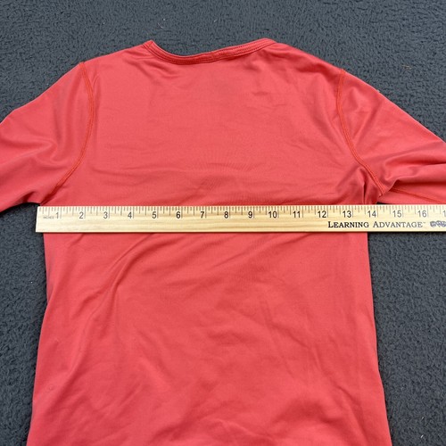 Patagonia Capilene Crew Shirt Girls Medium 10 Pink Long Sleeve Pullover Hiking - Picture 8 of 8