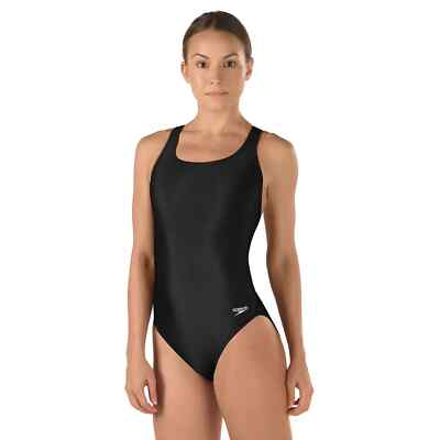Speedo solider Super Proback ProLT Damen-Badeanzug Schwimmkostüm neu mit Etikett
