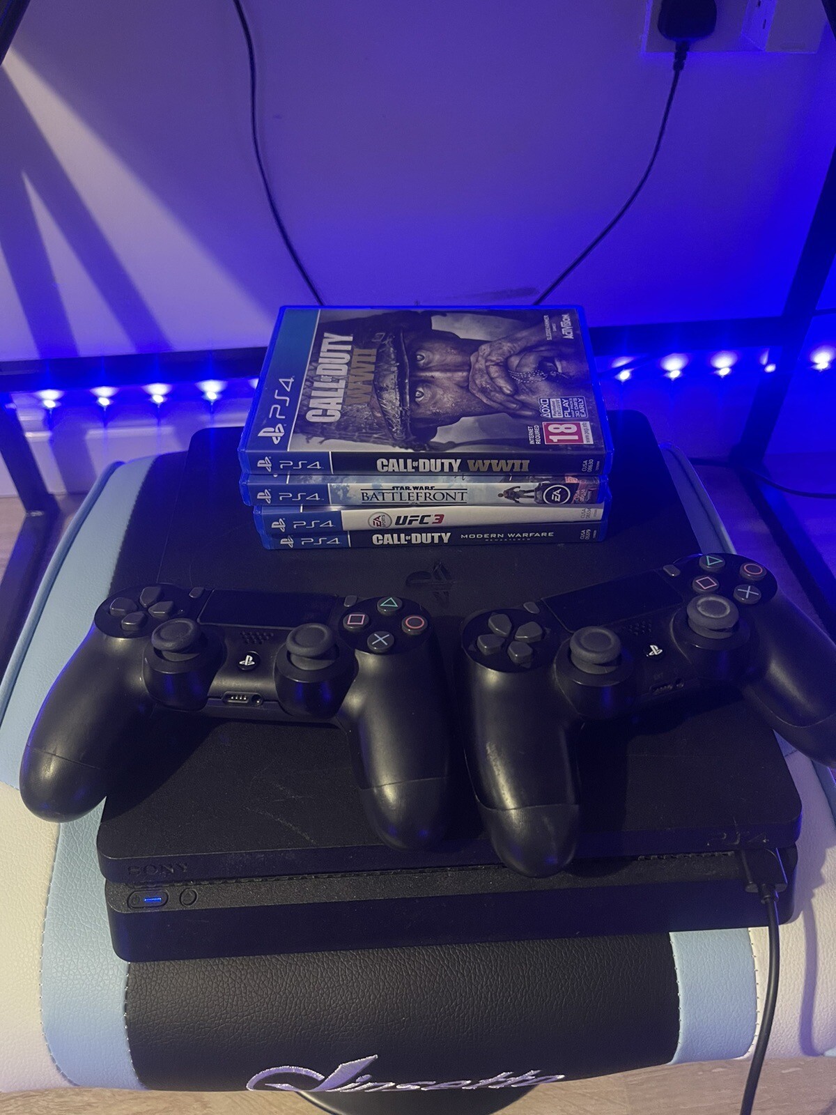 Sony PlayStation 4 Slim 1 TB Black Console eBay