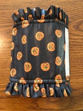 Made In USA Longaberger MINT in Bag Pumpkin Fabric Handle Gripper Last One