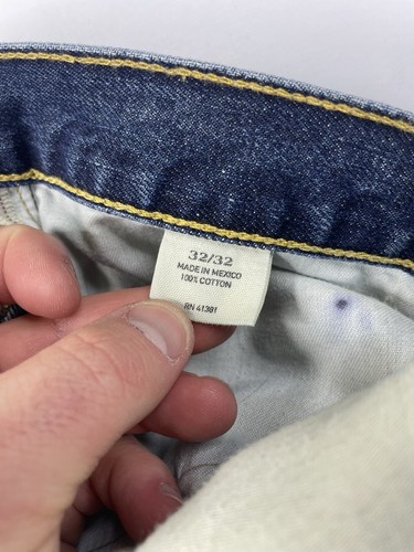 Polo Ralph Lauren The Varick Slim Straight 32x32 Blue Denim Jeans Warwick - Picture 11 of 12