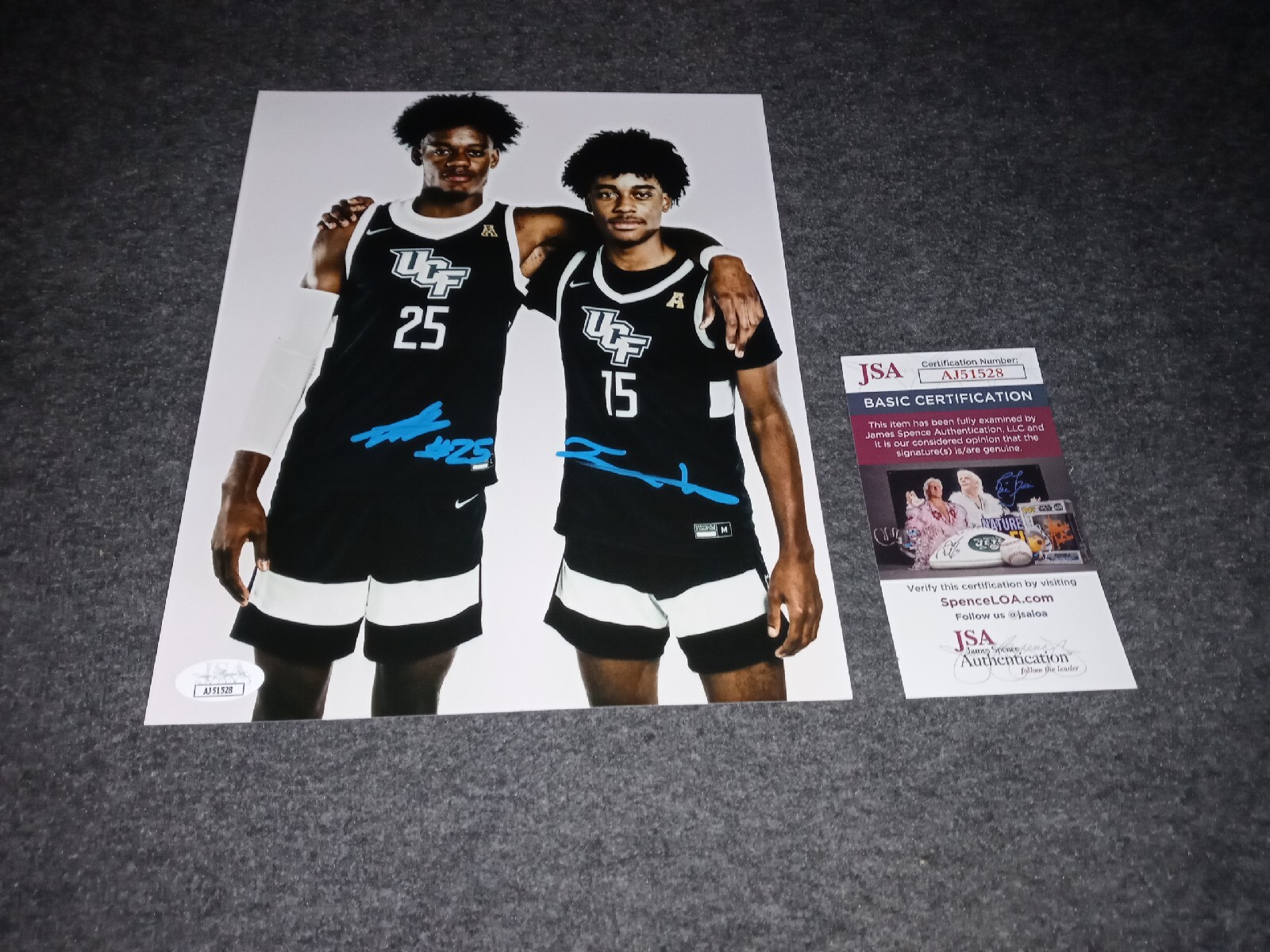 taylor Hendricks Autographed Signed UCF Knights 8x10 Jsa University of Central florida 