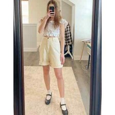 Vintage Yellow shorts-Medium