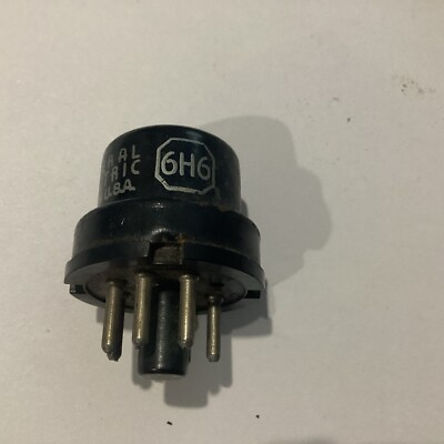 #ad 6H6 Vacuum Tubes Hallicrafters GE Test STRONG Good $9.99