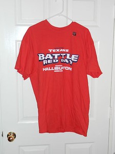 red texans shirt