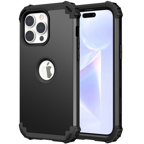 For iPhone 16e 16 15 14 13 12 11 Pro Max XR 8 7 Case Shockproof Heavy Duty Cover - Picture 14 of 58
