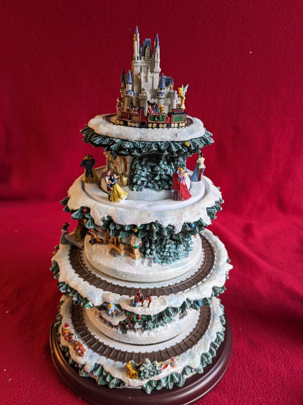 The Bradford Exchange Ultimate Disney 75Character Tabletop Christmas