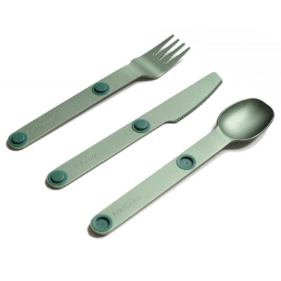 Full Windsor Magware magnetisches Besteck Set Aluminium + Etui Camping Outdoor 