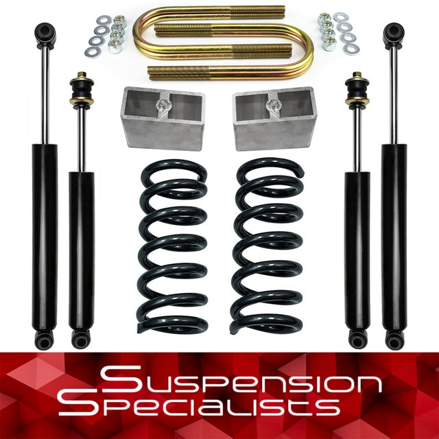 34" Drop Lowering Kit with Shocks For 19972003 Dodge Dakota Durango