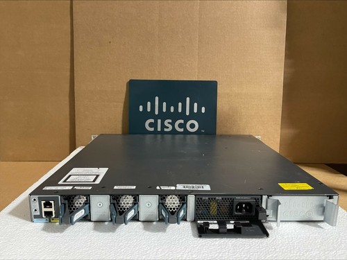 Cisco Catalyst WS-C3650-24PS-E Ethernet PoE 4x1G Uplink IP Services - Picture 6 of 9