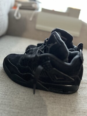 Size 6 - Jordan 4 Retro Mid Black Cat 2019 | eBay