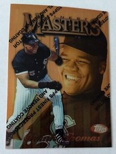 FRANK THOMAS, 1997 TOPPS FINEST MASTERS #29 w/FILM, WHITE SOX