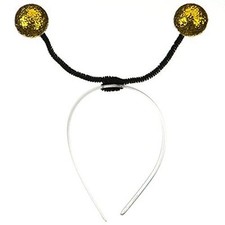 NWT Lot of 10 Gold Glitter Bee Antennae Headband Dance Theatrical Accessory 1 Sz