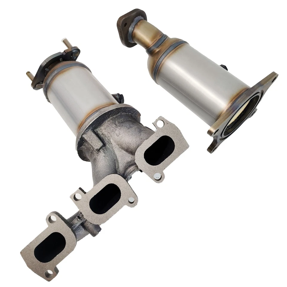 2X For Ford Explorer 2011-2012 / Ford Edge 2011-2014 3.5L Catalytic Converter Foto 4 de 4